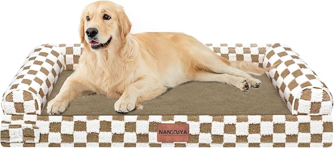 Large Dog Bed Orthopedic Washable: Beds Bolster XL Bed Medium Large Dogs Egg by Nanuya