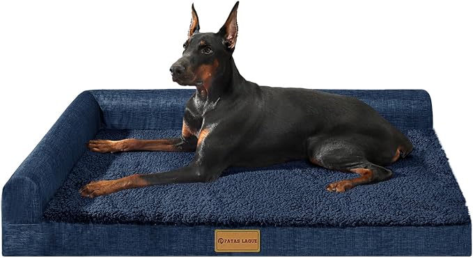 Patas Lague Orthopedic XL Dog Bed Large Sized Dog 48''X30'', Waterproof L by PatasLague