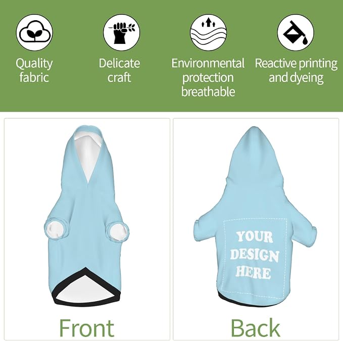 Personalized Dog Hoodie, Custom Dog Costumes - Image 4