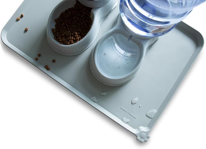 Hoki Found Large Silicone Pet Food Mats Tray - Image 5