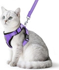 PUPTECK Cat Harness and Leash Set Escape Proof Reflective Cat Walking Harness by PUPTECK