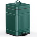 CEROELDA Small Trash Can with Lid-5L/1.3 Gal, Stainless Steel Outdoor Dog Poop by WelcometoCEROELDA