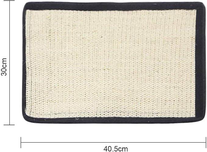 Cat Scratcher Mat with Interactive Mouse Toy, Cat Scratching Post Natural Sisal - Image 7