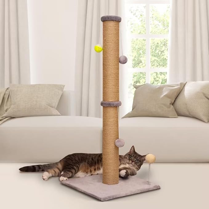 Tall Cat Scratching Post 36 inch Large Cat Scratch Post - Image 2