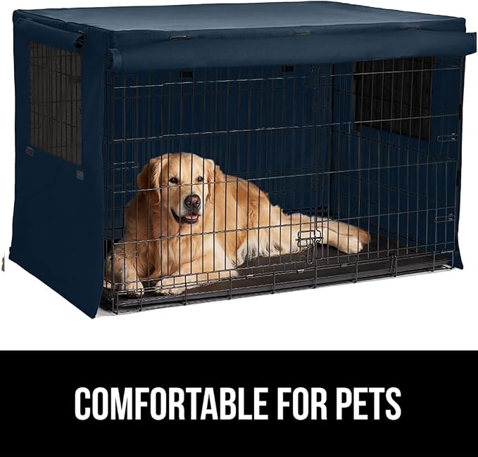 GORILLA GRIP Dog Crate Covers Compatible - Image 9