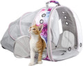 Galaxy Pink Cat Backpack Carrier by halinfer