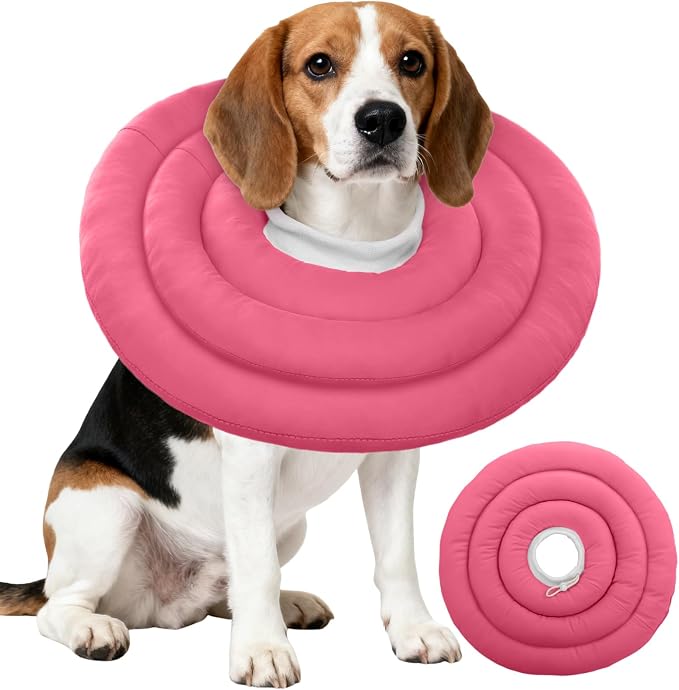 IDOMIK Dog Recovery Collar, Waterproof Soft Dog Cone After Surgery, Comfy by IDOMIK