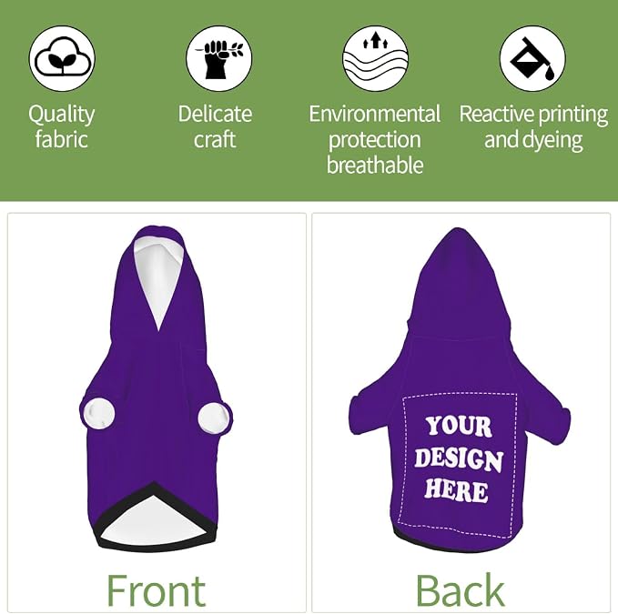 Dog Costume, Custom Dog Hoodie, Dog Name Costume Holiday Pet Pajamas Outfit - Image 4