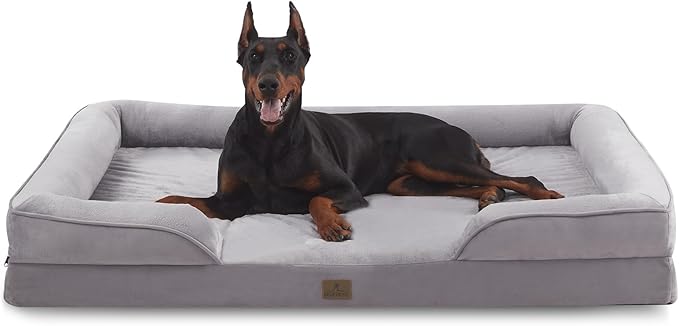 Bedfolks Orthopedic Dog Bed XXL, Waterproof Dog Sofa Bed by Bedfolks