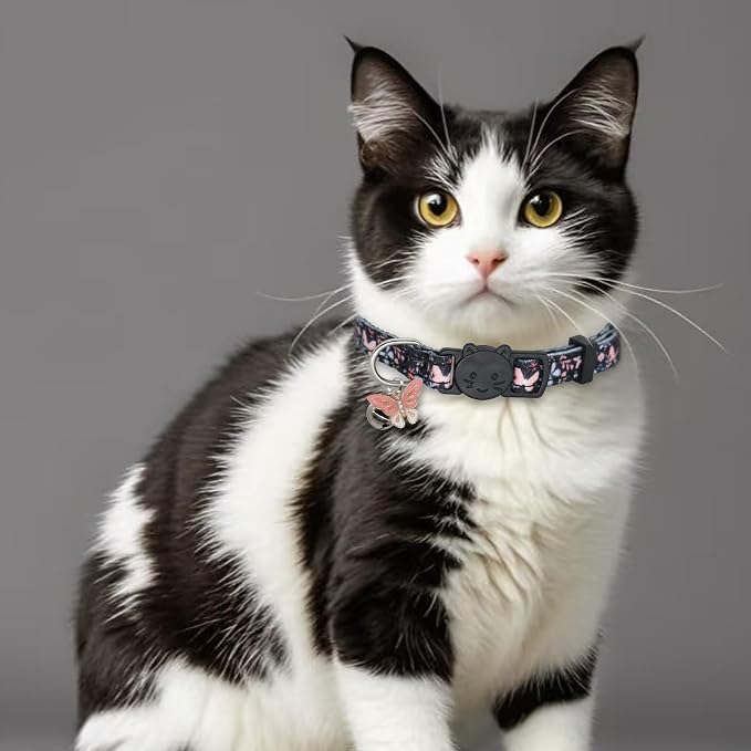Cat Collar Breakaway, 2 Pack Cotton Cats Collars - Image 7