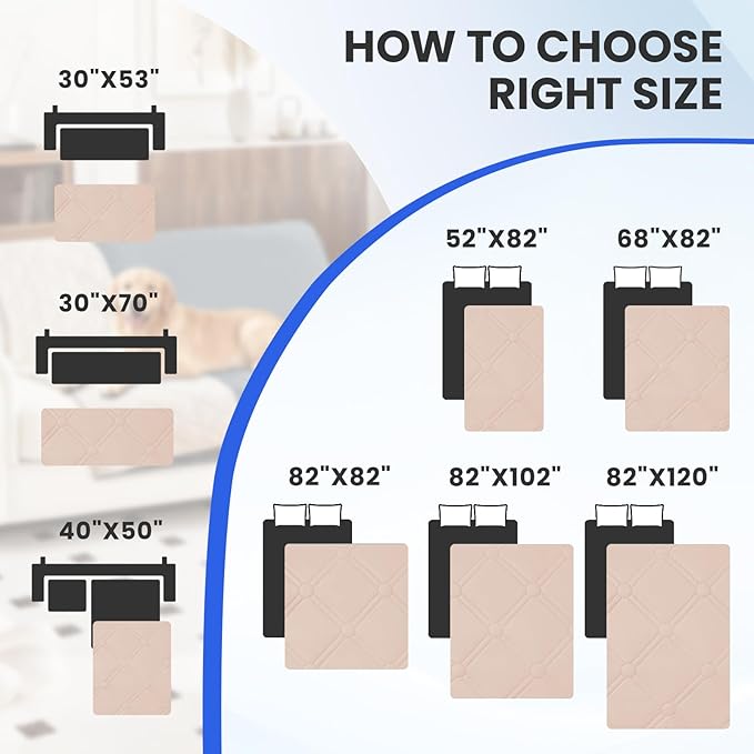 Waterproof Dog Bed Cover, Non-Slip Dog Blanket - Image 4