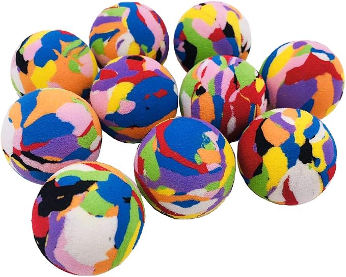PET SHOW 10pcs Pack Cats Interactive Toys Balls - Image 2