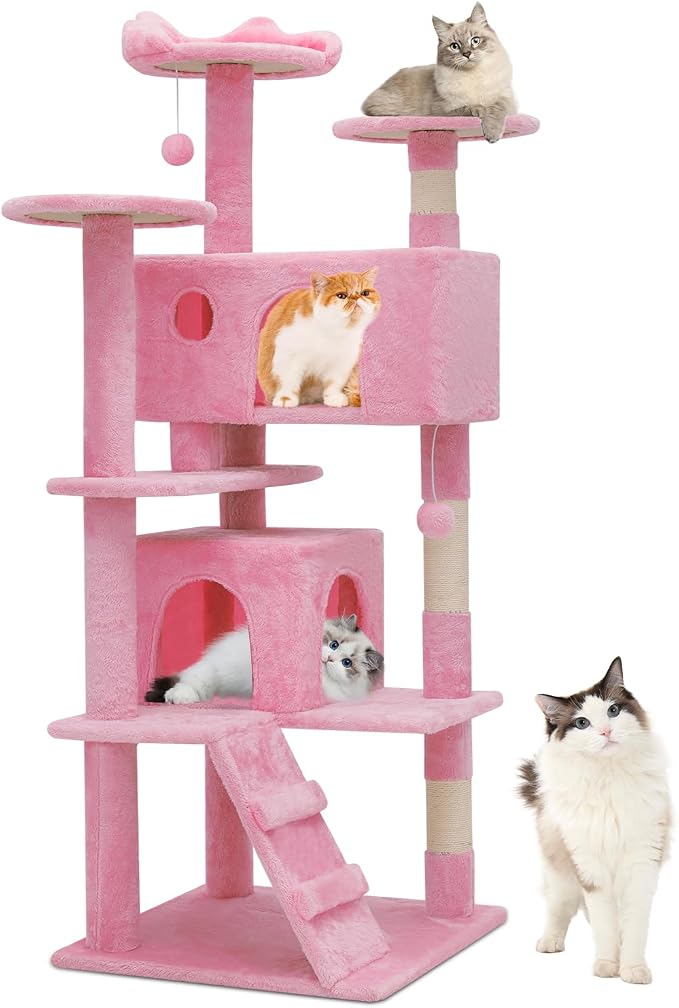 Athena Collection 54 Inch Cat Tree by AthenaCollectionFurniture