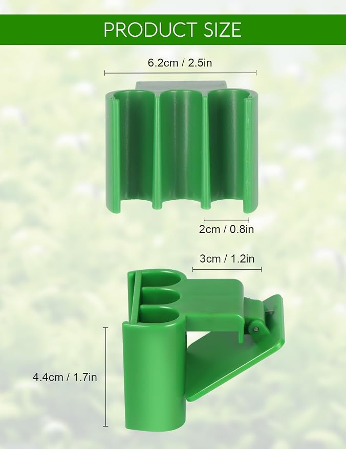 4 Pk Upgraded Aquarium Plant Holder, 3-Hole Hanging Plant Holder - Image 3