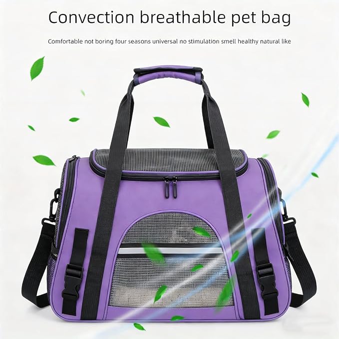 Cat Carriers, Dog Carriers, Pet Carriers – Airline-Approved Soft-Sided Bag - Image 4