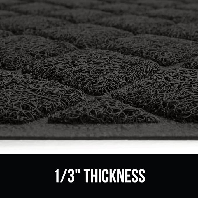 GORILLA GRIP Cat Litter Box Mat, Water Resistant, US Designed Kitty Litter - Image 9