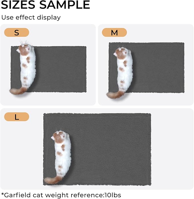 1 Pack 3 Calming Blankets Fluffy Premium Fleece Pet Blanket Soft Sherpa Throw - Image 5