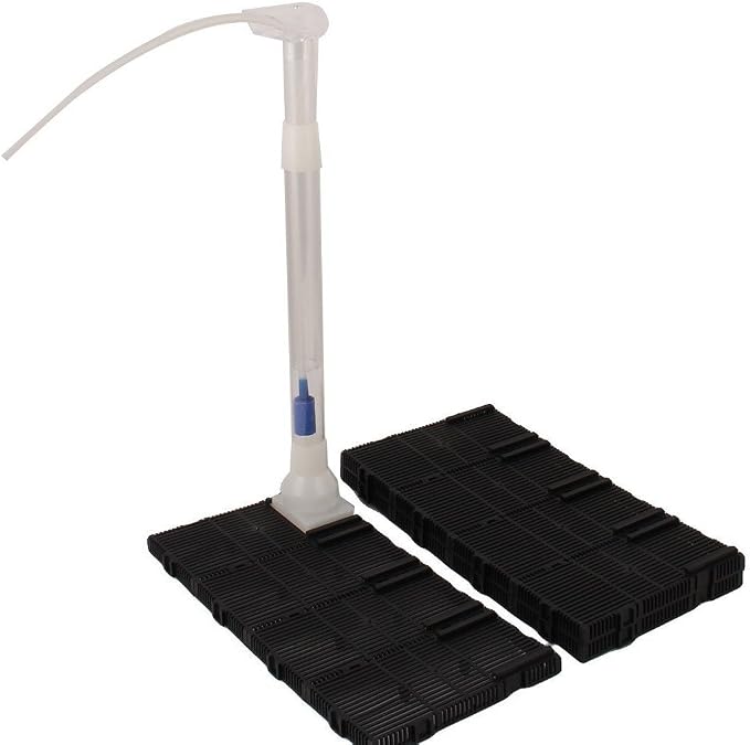 XMHF Aquarium Fish Tank Bottom Under Gravel Filter Board Plate Plastic 12-Pcs - Image 2
