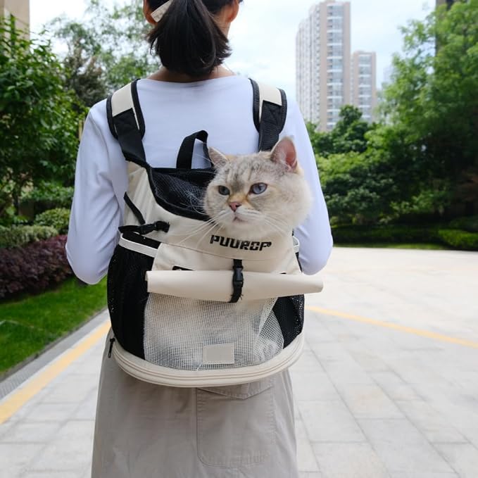 Backpack for Dog Accessories Small Dog cat go Out Bag Break Free Walk Dog Dirty - Image 2