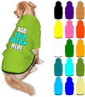 Custom Dog Clothes with Photo Name Logo Personalized Dog Sweaters by Mynvzrk