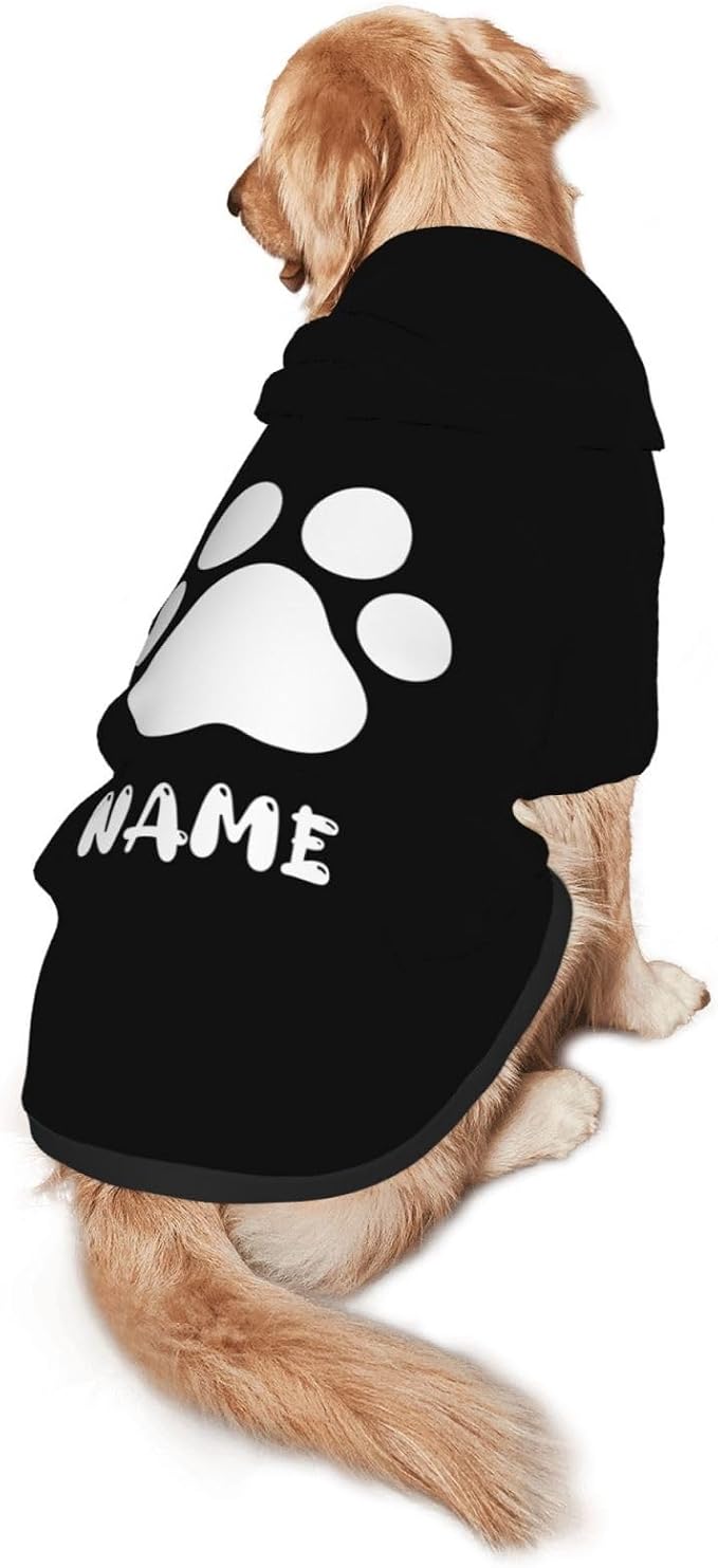 Custom Dog Hoodie Soft & Warm Design Your Own Personalized Photo Text Logo Name - Image 2