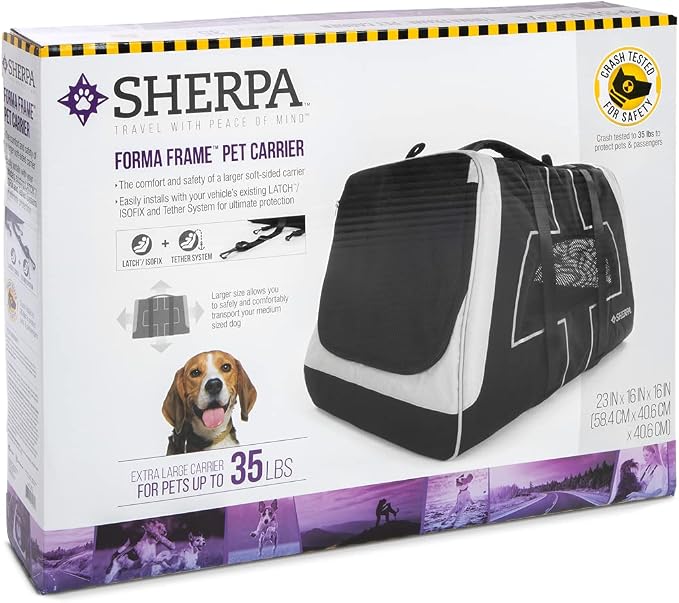 Sherpa Forma Frame Crash-Tested Travel Pet Carrier - Image 6