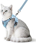 PUPTECK Cat Harness and Leash Set Escape Proof Reflective Cat Walking Harness by PUPTECK