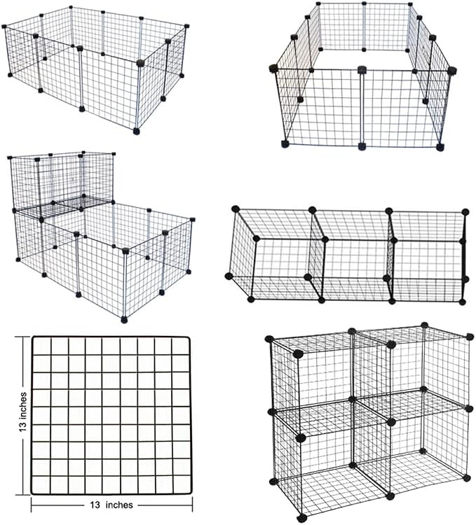 LANGXUN 16pcs Small Animal Playpen - Image 6