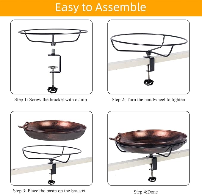 DREAMSOUL Deck Mounted Bird Bath - Image 5