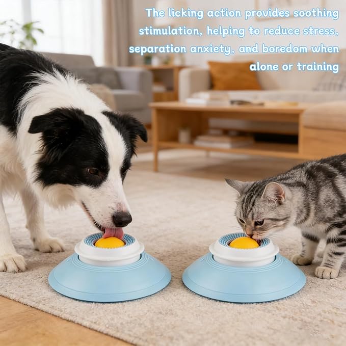 2026 New Lick Sphere Dog, Anxieties Relief Slow Feeder Dog Lick Ball Treat - Image 3