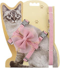 Adjustable Cat Harness with Leash and Bow-Tie, by WanJingLi