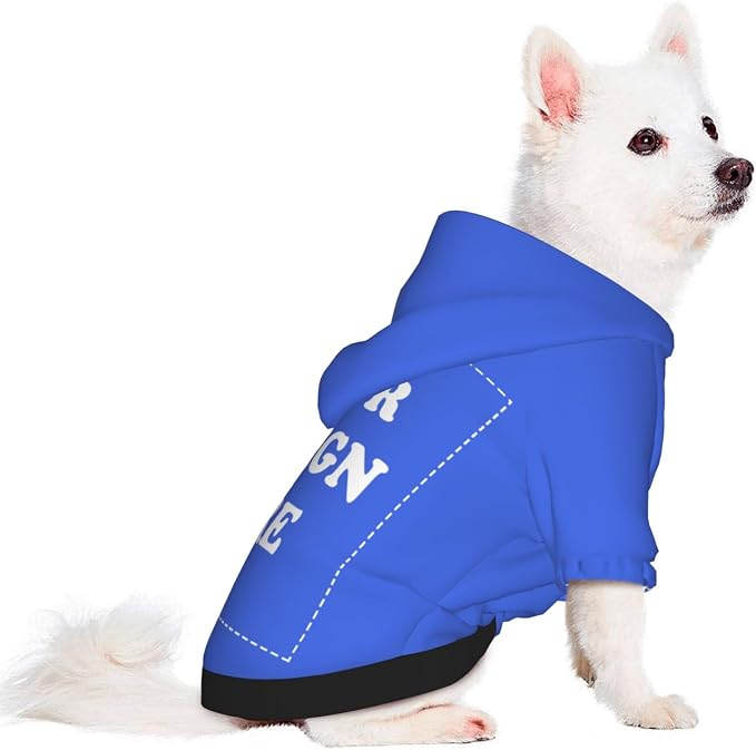Dog Clothes, Custom Dog Hooded Sweatshirt, Personalized Pet Costume Robe Shirt - Image 2