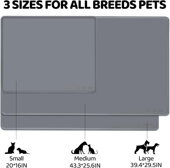 Dog Water Mat 2-Pack 20×16in - Image 4
