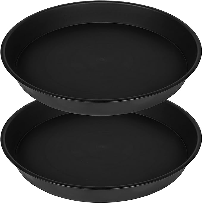 2 Pack of Bird Bath Bowl 12", 1.6" Depth, 10 12 inch Birdbath Bowls Dish Only by Bleuhome