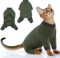 PUMYPOREITY Sticky Hair Cat Clothes, Prevent Hair Loss Cat Pajamas, Soft Cat by PUMYPOREITY
