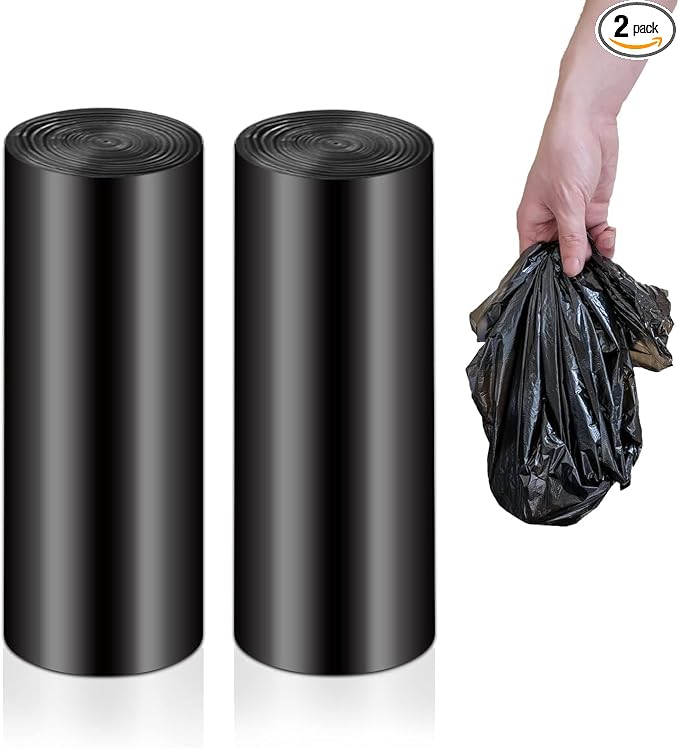 ELS PET 2 Packs Replaced Waste Bags, Portable Cat Litter Waste Receptacles Bags by ELSPET