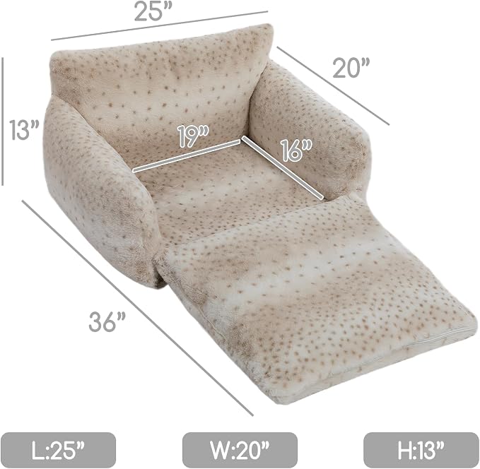Hollypet Cat Bed Fluffy Plush Mutifuctional Double-Layer Soft Pet Couch - Image 3