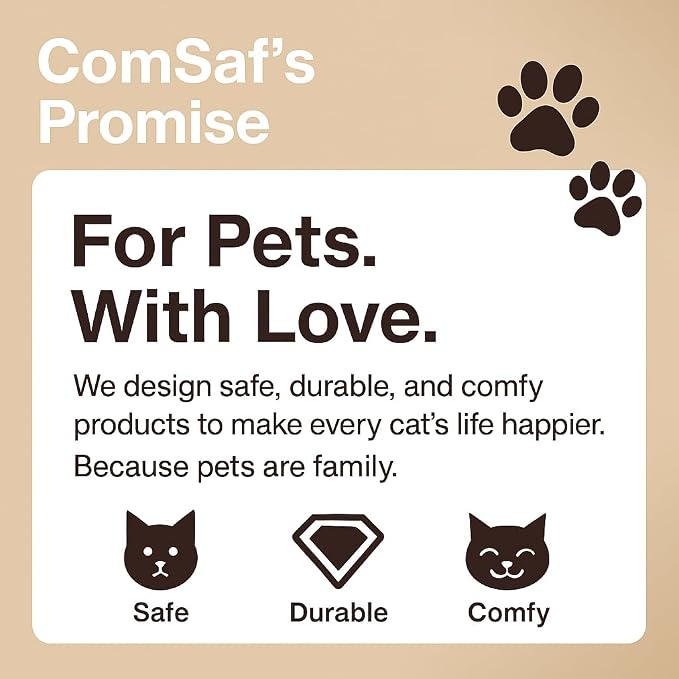 ComSaf Large Cat Scratcher Bed - Image 8