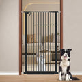 Fairy Baby 51.18" Extra Tall Cat Gate, 29.5"-32.6" Adjustable Width Auto Close by FairyBaby