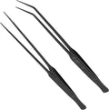 Long Tweezers for Aquascaping, 2 Pack 25cm / 9.8in Fine Tip 1mm – Tools for by UTK+Usagi+To+Kame