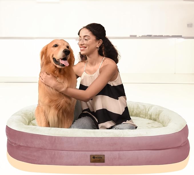 Orthopedic Waterproof Large Dog Bed: Memory Foam Washable Dog Bed - Image 7