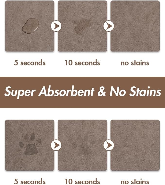 Absorbent Dog Food Mat-Dog Cat Mat - Image 2