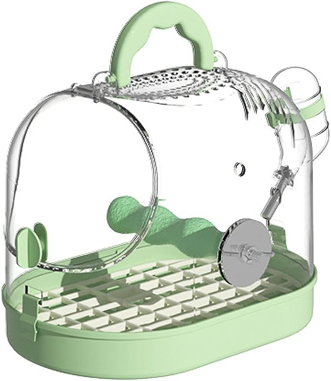 Easy to Carry Bird Cage with Watering Bottle High Ventilated Carriers Travel - Image 6