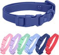 Waterproof Dog Collar Soft Rubber Dog Collar by PLOJOP