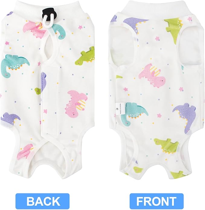 Coppthinktu Cat Recovery Suit Female, Breathable Cat Onesie After Surgery Female - Image 7
