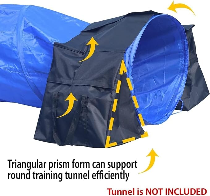 Japard Dog Agility Equipment, Tunnel Sandbags 4 Pack, Holding Bags Only - Image 3
