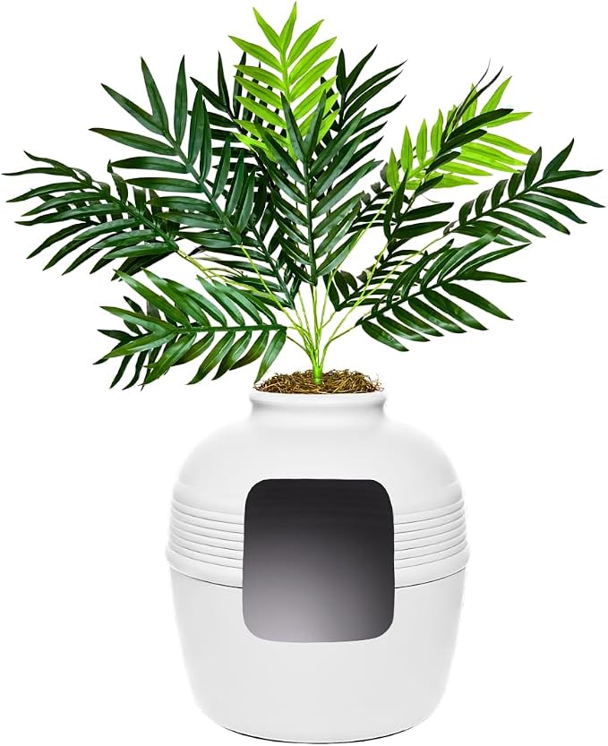 Good Pet Stuff Hidden Litter Box Planter, Decorative Cat Litter Enclosure by TheGoodPetStuffCompany
