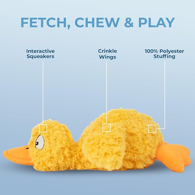 Best Pet Supplies Interactive Squeaky Dog Chew Toy, Ideal Dog Toys - Image 3