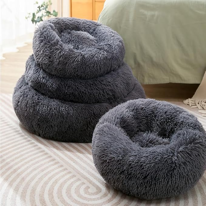 Donut Dog Bed Small Pet Bed Cat Bed Pet Beds Puppy Bed Kitten Bed Rabbit Bed - Image 5