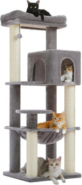 Large Cat Tree with Reinforced Scratching Posts by MUTTROS